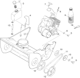 KÄRCHER Professional Ersatzteile Schneefraesen STH 953 W  Motor VERSION2 1.332-101.0