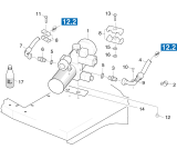 KÄRCHER Professional Ersatzteile Kehrmaschinen KMR 1250 LPG  Hydraulik 1.091-117.0