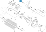 KÄRCHER Professional Ersatzteile Kehrmaschinen PS 400 0 Buerste und Antrieb