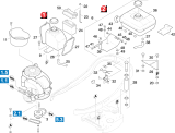 KÄRCHER Professional Ersatzteile Kehrmaschinen KMR 1000 T      EU  Motor Einbau 1.244-104.0