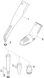 KÄRCHER Ersatzteile Dampfreiniger K 1401PLUS -M.BE*DE 1.058-803.0 Punktstrahlduese