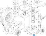 KÄRCHER Professional Ersatzteile Kehrmaschinen KMR 1550 D  Fahrwerk 1.948-114.0