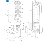 KÄRCHER Professional Ersatzteile Bodenreiniger BD-44 180     EU 1.291-100.0 Saugturbine