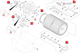 KÄRCHER Professional Ersatzteile Kehrmaschinen KM 100/100 R D  Filterkasten 1.280-114.0
