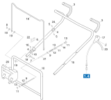 KÄRCHER Professional Ersatzteile Kehrmaschinen KM 85/50 WP Tornado Schubbuegel 1.351-106.0