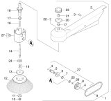 KÄRCHER Professional Ersatzteile Kehrmaschinen KSM 690 BAT PACK 0 Seitenarm