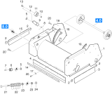 KÄRCHER Professional Ersatzteile Kehrmaschinen KSM 750 BAT Kehrwalzenkasten 1.049-101.0