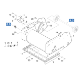 KÄRCHER Professional Ersatzteile Kehrmaschinen PS 600 Kehrwalzenkasten 1.049-801.0