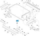 KÄRCHER Professional Ersatzteile Kehrmaschinen KMR 1050 XL-B  Kehrwalzenkasten 1.047-904.0