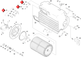 KÄRCHER Professional Ersatzteile Kehrmaschinen KMR 1250 B -2 SB  Filterkasten 1.091-124.0
