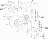 KÄRCHER Professional Ersatzteile Kehrmaschinen KMR 1700 D      EU  Hinterrad