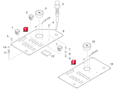 KÄRCHER Professional Ersatzteile Kehrmaschinen KMR 1700 D  Schalttafel 1.186-514.0