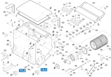 KÄRCHER Professional Ersatzteile Kehrmaschinen KMR 1550 D-KAT-1SB  Filterkasten 1.948-314.0