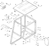 KÄRCHER Professional Ersatzteile Kehrmaschinen KMR 1700 D      EU  Kabine