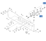 KÄRCHER Professional Ersatzteile Hochdruckreiniger Heisswasser HDS 9/16 ST-GAS EU 1.251-101.0 Instrumententafel
