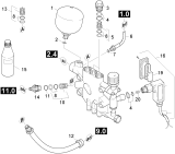 KÄRCHER Professional Ersatzteile Hochdruckreiniger Heisswasser HDS 12/14 -4 ST GAS LPG EU-I 1.251-902.0 Saugseite