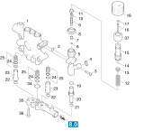 KÄRCHER Professional Ersatzteile Hochdruckreiniger Heisswasser HDS 12/14 -4 ST GAS LPG EU-I 1.251-902.0 Druckseite