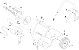 KÄRCHER Professional Ersatzteile Hochdruckreiniger Kaltwasser HD 4.0/36 P 1.575-108.0 Rahmen