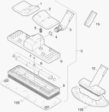 KÄRCHER Professional Ersatzteile Dampfer DE 4002         EU 1.092-100.0 Buersten