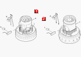 KÄRCHER Professional Ersatzteile Sauger De Laval VC 130 1.428-171.0 Saugturbine