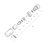 KÄRCHER Professional Ersatzteile Hochdruckreiniger Heisswasser HDS 550C ECO 1.272-604.0 Düse