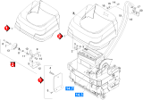 KÄRCHER Professional Ersatzteile Bodenreiniger BR 120/250 R I Bp Pack 1.480-324.0 Haube