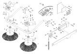KÄRCHER Professional Ersatzteile Bodenreiniger BR 120/250 R I Bp Pack 1.480-324.0 ABS Seitenbesen