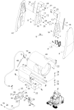 KÄRCHER Professional Ersatzteile Kehrmaschinen KM 120/150 R D  Gas 1.511-108.0