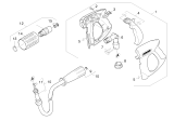 KÄRCHER Professional Ersatzteile Hochdruckreiniger Kaltwasser HD 3.8/22-4M Eb 1.524-202.0 Handspritzpistole