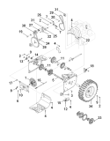 KÄRCHER Professional Ersatzteile Schneefraesen STH 8.66 W  Getriebegehaeuse 1.335-201.0
