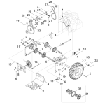 KÄRCHER Professional Ersatzteile Schneefraesen STH 5.56 W  Getriebegehaeuse 1.335-101.0