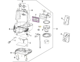 KÄRCHER Ersatzteile Dampfreiniger SV 1802 *EU 1.439-300.0 Unterteil