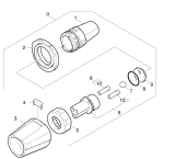 KÄRCHER Professional Ersatzteile Hochdruckreiniger Kaltwasser HD 3.5/30 -4S Ea 1.286-110.0 Düse