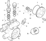 KÄRCHER Professional Ersatzteile Hochdruckreiniger Heisswasser HDS 695       -ARAL 1.025-801.0 Ventile