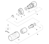 KÄRCHER Professional Ersatzteile Hochdruckreiniger Kaltwasser HD 6/14 P B 1.810-201.0 Düse