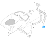 KÄRCHER Professional Ersatzteile Bodenreiniger B 140 R + R90 - Sochi 1.246-014.0 Saugschlauch