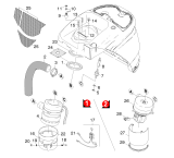 KÄRCHER Professional Ersatzteile Bodenreiniger BD 75/140 R ECO Bp DOSE 1.246-261.0 Turbine