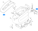 KÄRCHER Professional Ersatzteile Bodenreiniger BR 55/60 W BP Pack DOSE 1.384-122.0 Einzelteile