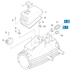 KÄRCHER Professional Ersatzteile Hochdruckreiniger Kaltwasser HD 2/150 1.331-105.0 E-Geraeteschrank Motor
