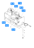KÄRCHER Professional Ersatzteile Hochdruckreiniger Heisswasser HDS 12/14 -4 ST Eco 1110x565x700 2.699-002.0 Einzelteile