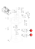 KÄRCHER Professional Ersatzteile Hochdruckreiniger Heisswasser HDS 12/14 -4 ST Eco 1110x565x700 2.699-002.0 Brennerdeckel