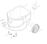 KÄRCHER Professional Ersatzteile Sauger LANDA TV 361 1.184-265.0 Behaelter Einzelteile