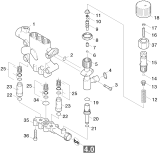 KÄRCHER Professional Ersatzteile Hochdruckreiniger Heisswasser HDS 9/16-4 ST GAS EU-I 1.251-900.0 Druckseite