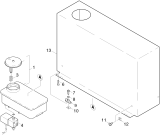 KÄRCHER Professional Ersatzteile Hochdruckreiniger Heisswasser HDS 12/14 -4ST GAS LPG EU 1.251-106.0 Behaelter