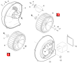 KÄRCHER Professional Ersatzteile Hochdruckreiniger Heisswasser HDS 1295      EU-I 1.028-301.0 Geblaese
