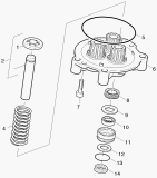 KÄRCHER Professional Ersatzteile Hochdruckreiniger Heisswasser HDS 3.0/20C Ea 1.170-612.0 Geradschubfuehrung