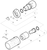KÄRCHER Professional Ersatzteile Hochdruckreiniger Kaltwasser HD 9/19M   EU-II 1.524-315.0 Düse