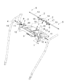 KÄRCHER Professional Ersatzteile Schneefraesen STH 10.66 W Crt  Schubbuegel Griff 1.335-302.0