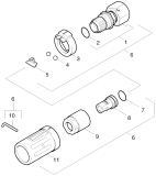 KÄRCHER Professional Ersatzteile Hochdruckreiniger Kaltwasser HD 2.3/15 C Ed 1.150-611.0 Düse