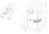 KÄRCHER Professional Ersatzteile Sauger ABS Schlauchrueckholung 2.641-356.0 ABS Saugschlauch Rueckholung